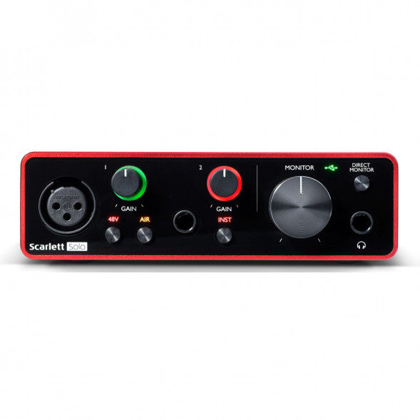 Внешняя звуковая карта FOCUSRITE Scarlett Solo 3rd Gen в Архангельске