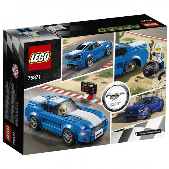 Конструктор LEGO Speed Champions 75871 Ford Mustang GT в Архангельске