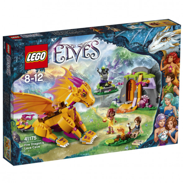Конструктор LEGO Elves 41175 Лавовая пещера дракона огня в Архангельске