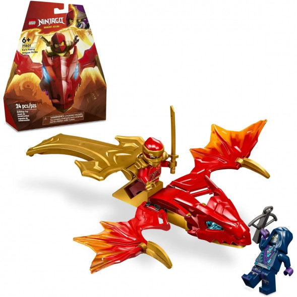 Конструктор LEGO Ninjago 71801 Удар восходящего дракона Кая в Архангельске