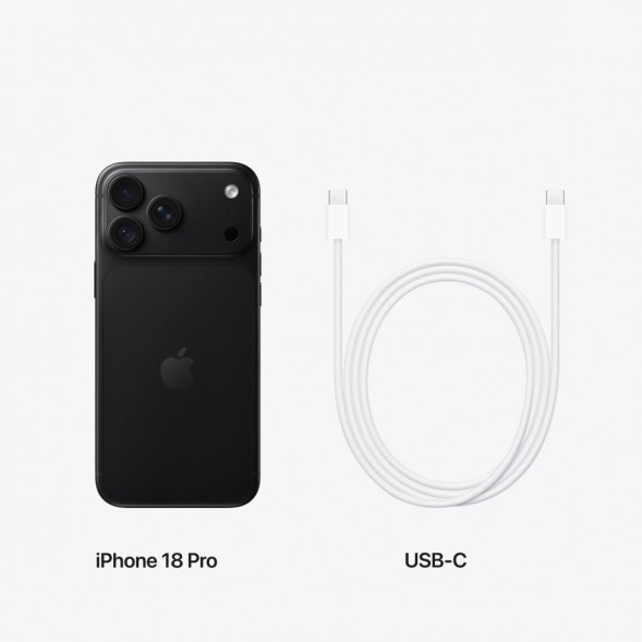 Смартфон Apple iPhone 18 Pro 256GB (eSIM), Black в Архангельске