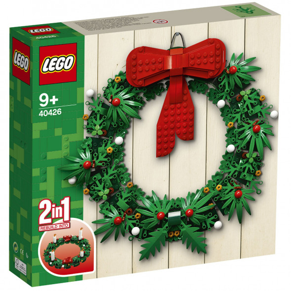Конструктор LEGO 40426 Сувенирный набор «Рождественский венок» 2 в 1 в Архангельске