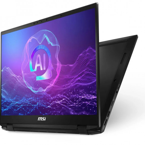 Ноутбук трансформер MSI Summit Pro 16 AI A2HVETG-084RU (16&amp;quot;, IPS, Intel Core Ultra 9 285H 2.9ГГц, 16 ядер, 32ГБ LPDDR5, 1ТБ SSD, NVIDIA GeForce RTX 4050 - 6 ГБ, Windows 11 Pro), черный в Архангельске