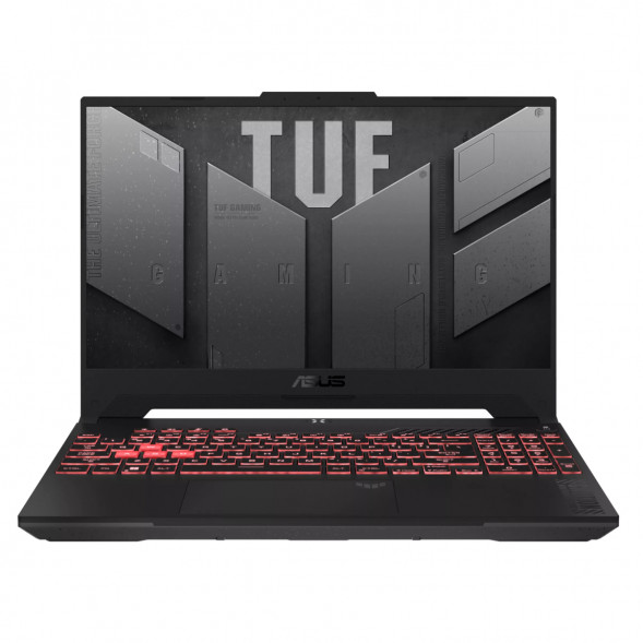Ноутбук ASUS TUF Gaming A17 FA707NUG-HX156 (17.3&amp;quot;, IPS, 6 ядер, AMD Ryzen 7 7445HS 3.2 ГГц, 16 ГБ DDR5, SSD 512 ГБ, NVIDIA GeForce RTX 4050 - 6 ГБ, без ОС), черный в Архангельске