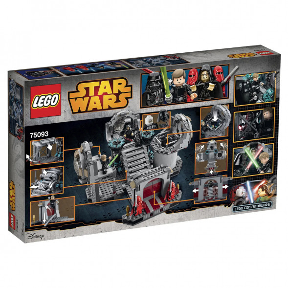 Конструктор LEGO Star Wars 75093 Звезда Смерт - Последняя схватка в Архангельске