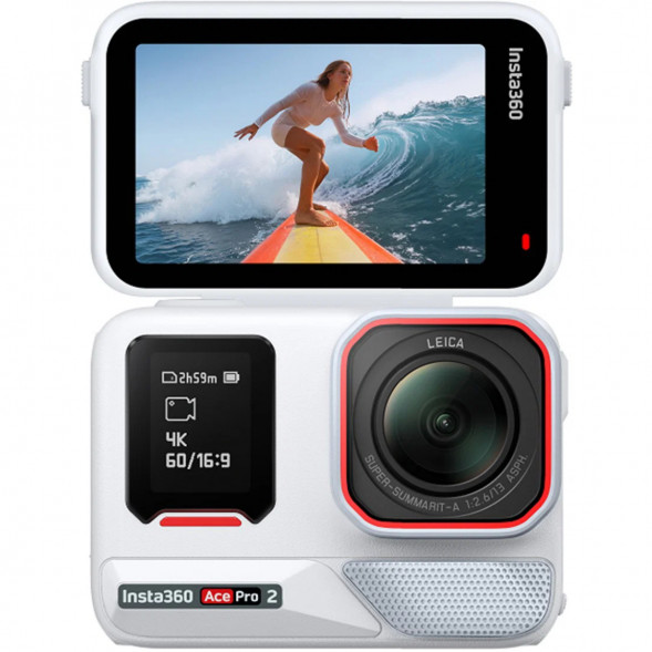 Экшн-камера Insta360 Ace Pro 2 Single Battery Xplorer Bundle, Arctic White в Архангельске