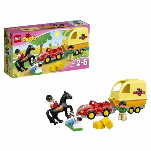 Конструктор LEGO DUPLO Town 10807 Трейлер для лошадок в Архангельске