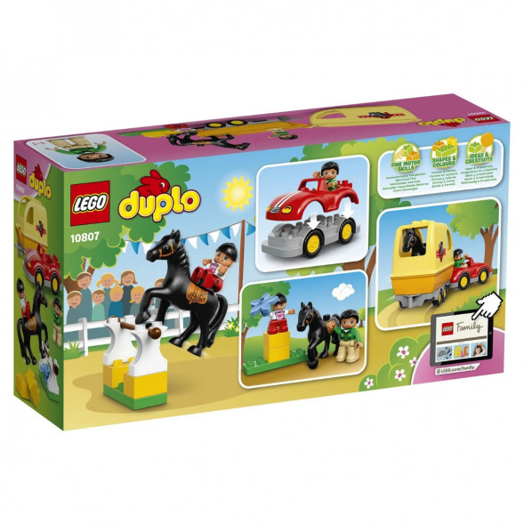 Конструктор LEGO DUPLO Town 10807 Трейлер для лошадок в Архангельске
