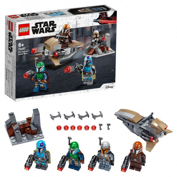 Конструктор LEGO Star Wars 75267 Боевой набор Мандалорцы в Архангельске