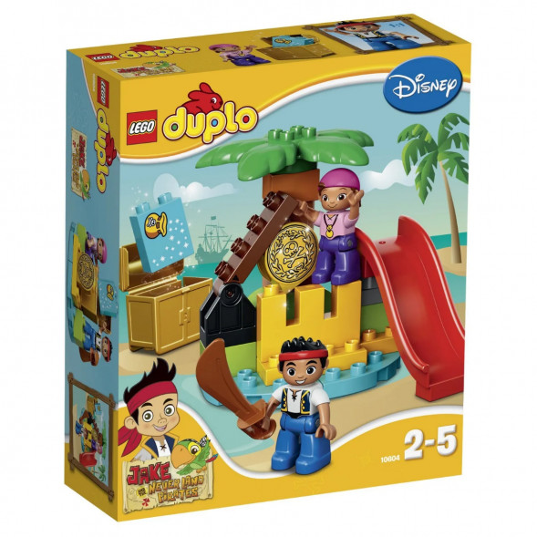 Конструктор LEGO DUPLO Jake 10604 Остров сокровищ в Архангельске