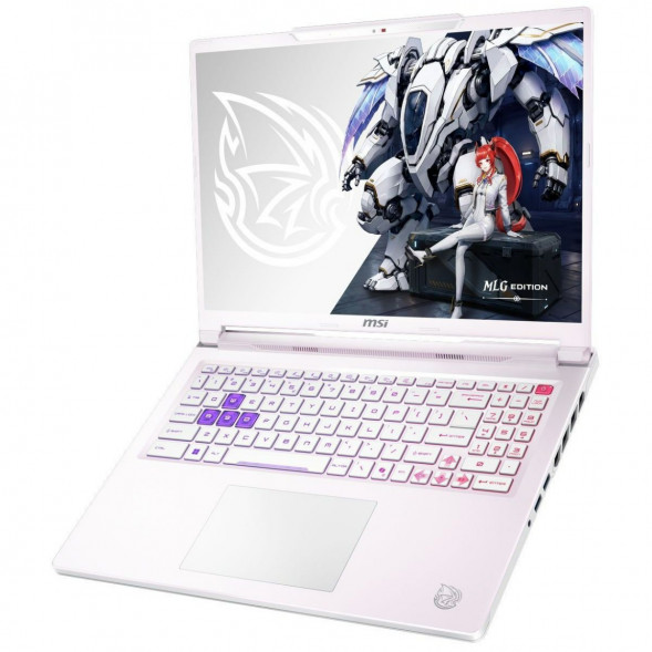 Ноутбук MSI Crosshair A16 HX MLG Edition E8WGXK-089XRUY (16&amp;quot;, IPS, AMD Ryzen 9 8940HX 2.4ГГц, 16 ядер, 16ГБ DDR5, 1ТБ SSD, NVIDIA GeForce RTX 5070 - 12 ГБ, без ОС), белый в Архангельске
