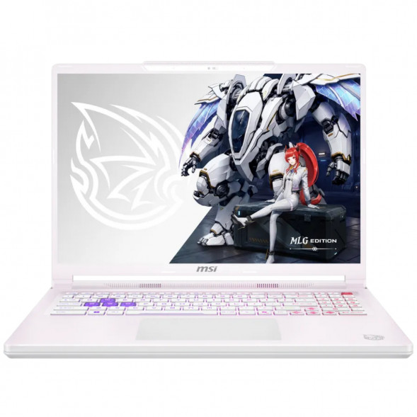 Ноутбук MSI Crosshair A16 HX MLG Edition E8WGXK-089XRUY (16&amp;quot;, IPS, AMD Ryzen 9 8940HX 2.4ГГц, 16 ядер, 16ГБ DDR5, 1ТБ SSD, NVIDIA GeForce RTX 5070 - 12 ГБ, без ОС), белый в Архангельске