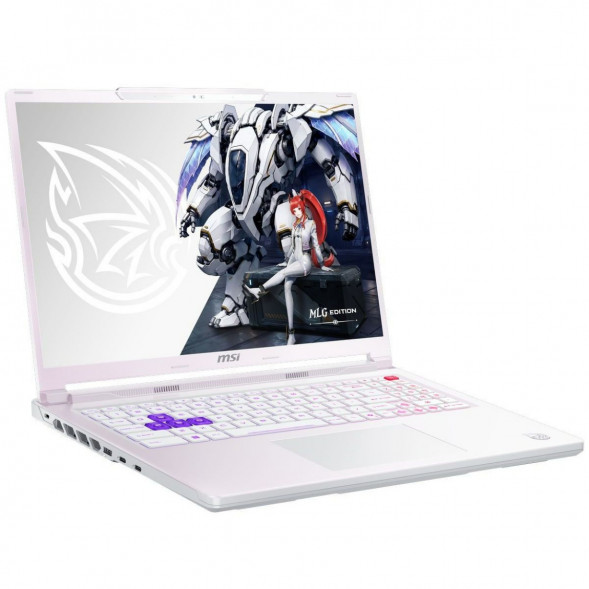 Ноутбук MSI Crosshair A16 HX MLG Edition E8WGXK-089XRUY (16&amp;quot;, IPS, AMD Ryzen 9 8940HX 2.4ГГц, 16 ядер, 16ГБ DDR5, 1ТБ SSD, NVIDIA GeForce RTX 5070 - 12 ГБ, без ОС), белый в Архангельске