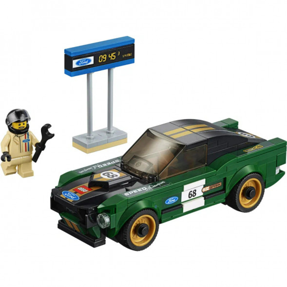 Конструктор LEGO Speed Champions 75884 1968 Ford Mustang Fastback в Архангельске