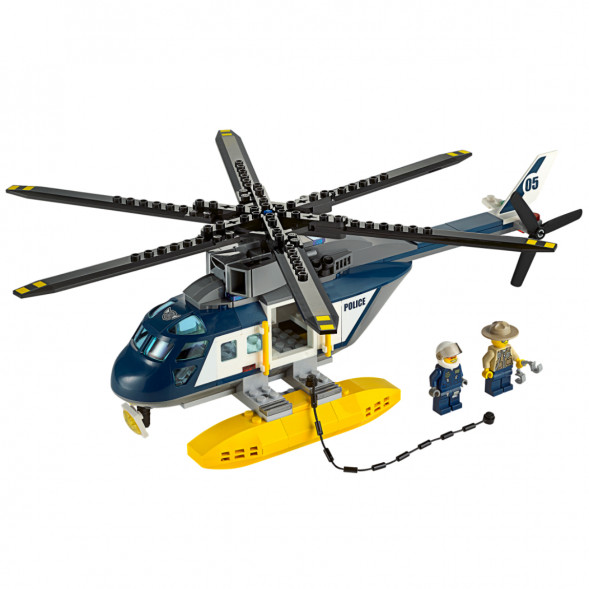 Конструктор LEGO City 60067 Погоня на полицейском вертолёте в Архангельске
