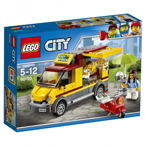Конструктор LEGO City Great Vehicles 60150 Фургон-пиццерия в Архангельске