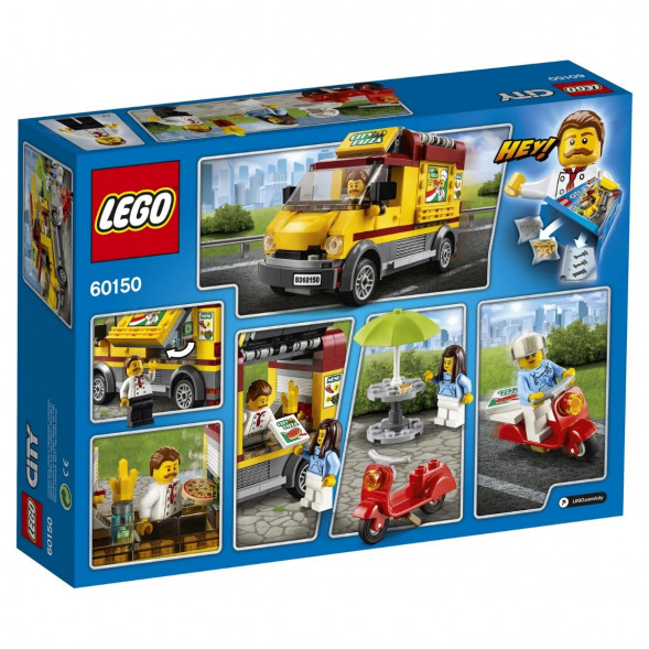Конструктор LEGO City Great Vehicles 60150 Фургон-пиццерия в Архангельске