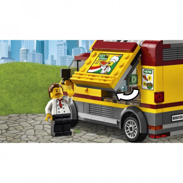 Конструктор LEGO City Great Vehicles 60150 Фургон-пиццерия в Архангельске