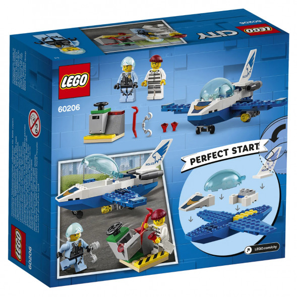 Конструктор LEGO City Police 60206 Воздушная полиция: патрульный самолет в Архангельске