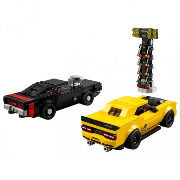 Конструктор LEGO Speed Champions 75893 2018 Dodge Challenger SRT Demon и 1970 Dodge Charger R/T в Архангельске