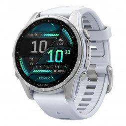 Умные часы Garmin Fenix 8, 43 mm, Whitestone 010-02903-00