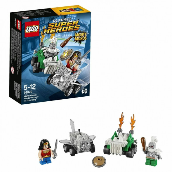 Конструктор LEGO Super Heroes 76070 Mighty Micros: Чудо-женщина против Думсдэя в Архангельске