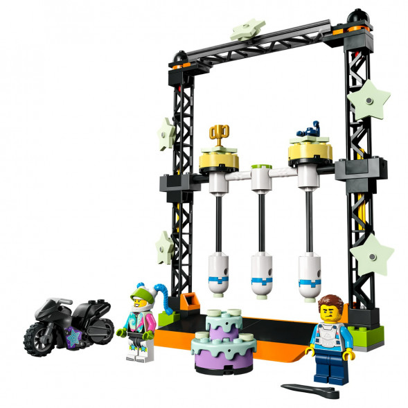 Конструктор LEGO City 60341 Трюковое испытание «Нокдаун» в Архангельске