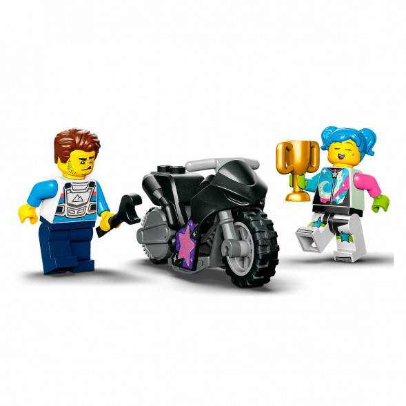 Конструктор LEGO City 60341 Трюковое испытание «Нокдаун» в Архангельске