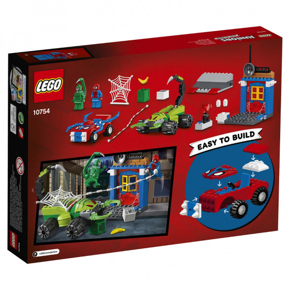 Конструктор LEGO Juniors 10754 Решающий бой Человека-паука против Скорпиона в Архангельске