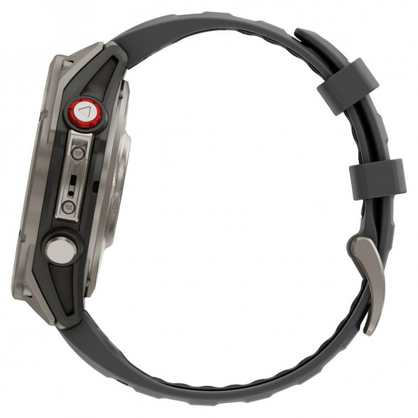 Умные часы Garmin Fenix 8 PRO, 47 мм, AMOLED, Sapphire, Titanium with Graphite/Black Silicone Band 010-03198-10 в Архангельске