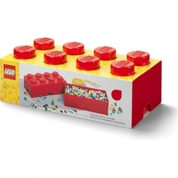 Пластиковый кубик для хранения LEGO Creator 4004, красный в Архангельске