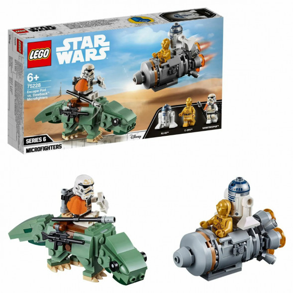 Конструктор LEGO Star Wars 75228 Спасательная капсула Микрофайтеры дьюбэк в Архангельске