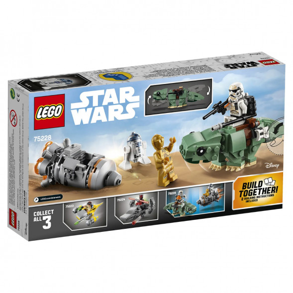 Конструктор LEGO Star Wars 75228 Спасательная капсула Микрофайтеры дьюбэк в Архангельске