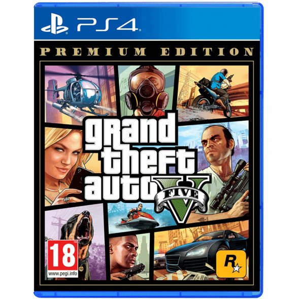 Grand Theft Auto V Premium Edition [PS4, русские субтитры] в Архангельске