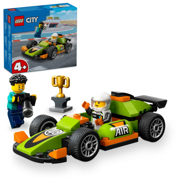 Конструктор LEGO City 60399 Зеленый Гоночный автомобиль в Архангельске