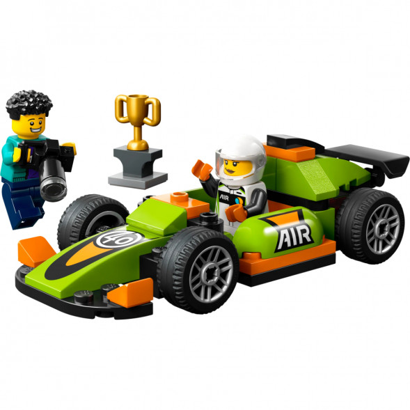 Конструктор LEGO City 60399 Зеленый Гоночный автомобиль в Архангельске