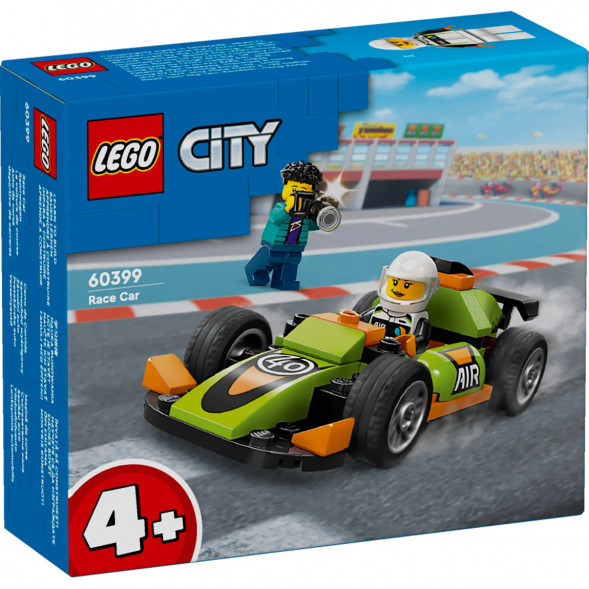 Конструктор LEGO City 60399 Зеленый Гоночный автомобиль в Архангельске