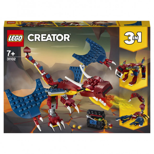 Конструктор LEGO Creator 31102 Огненный дракон в Архангельске