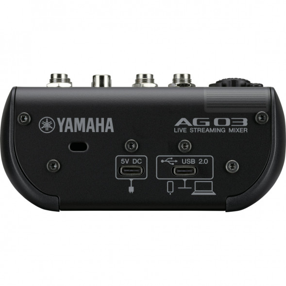 Микшер для стриминга Yamaha AG03MK2 LSPK Live Stream Black с аксессуарами в Архангельске