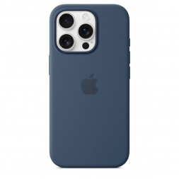 Чехол Apple iPhone 16 Pro Silicone Case with MagSafe, Denim (MYYK3ZM/A)