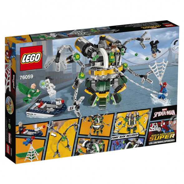 Конструктор LEGO Super Heroes 76059 Человек-паук: в ловушке Доктора Осьминога в Архангельске