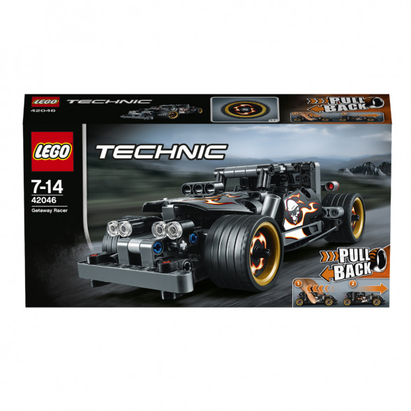 Конструктор LEGO Technic 42046 Гоночный автомобиль для побега в Архангельске