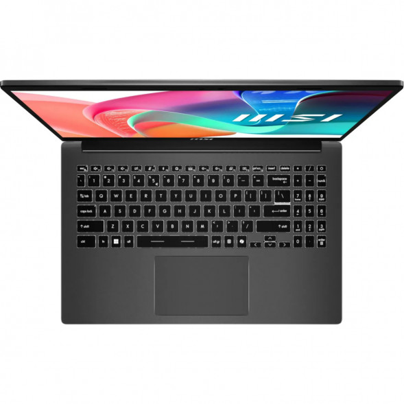 Ноутбук MSI Modern 15 F1MXG-1279XRU (15.6&amp;quot;, IPS, Intel Core 7 120U 1.4ГГц, 10 ядер, 16ГБ DDR5, 512ГБ SSD, Intel Graphics, без ОС), серый в Архангельске