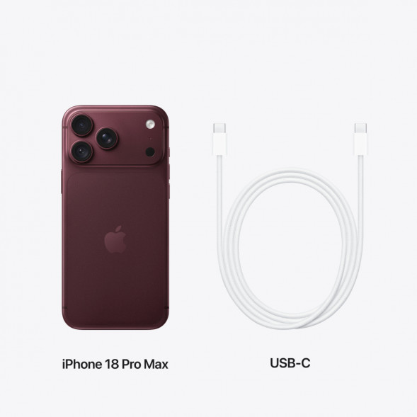 Смартфон Apple iPhone 18 Pro Max 1TB (eSIM), Burgundy в Архангельске