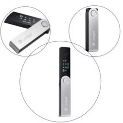 Аппаратный криптокошелек Ledger Nano X , черный