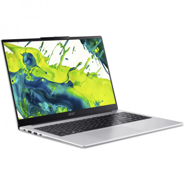 Ноутбук Acer Aspire Lite AL15-74P-569P (15.6&amp;quot;, IPS, Intel Core Ultra 5 125H 1.2ГГц, 14-ядерный, 16ГБ DDR5, 512ГБ SSD, Intel Arc, без ОС), серебристый в Архангельске