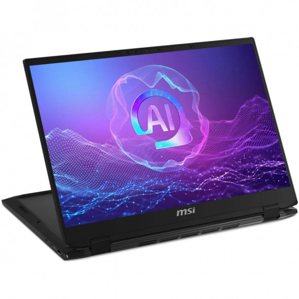 Ноутбук трансформер MSI Summit 16 AI Evo A2HMTG-057RU (16&amp;quot;, IPS, Intel Core Ultra 7 255H 2ГГц, 16 ядер, 16ГБ LPDDR5, 1ТБ SSD, Intel Arc 140T, Windows 11 Home), черный в Архангельске
