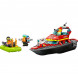 Конструктор LEGO City 60373 &amp;quot;Пожарно-спасательная лодка&amp;quot;, 144 деталей в Архангельске