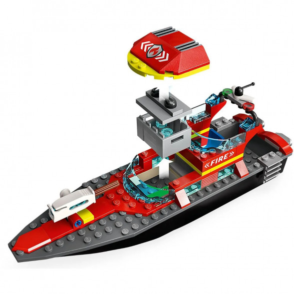 Конструктор LEGO City 60373 &amp;quot;Пожарно-спасательная лодка&amp;quot;, 144 деталей в Архангельске