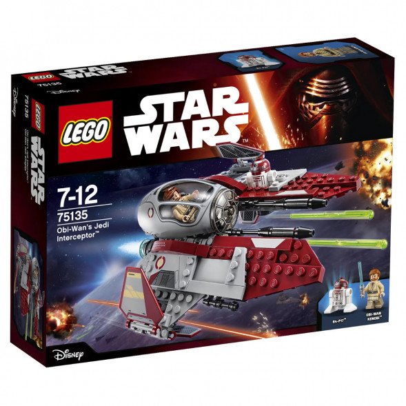 Конструктор LEGO Star Wars 75135 Перехватчик джедаев Оби-Вана Кеноби в Архангельске